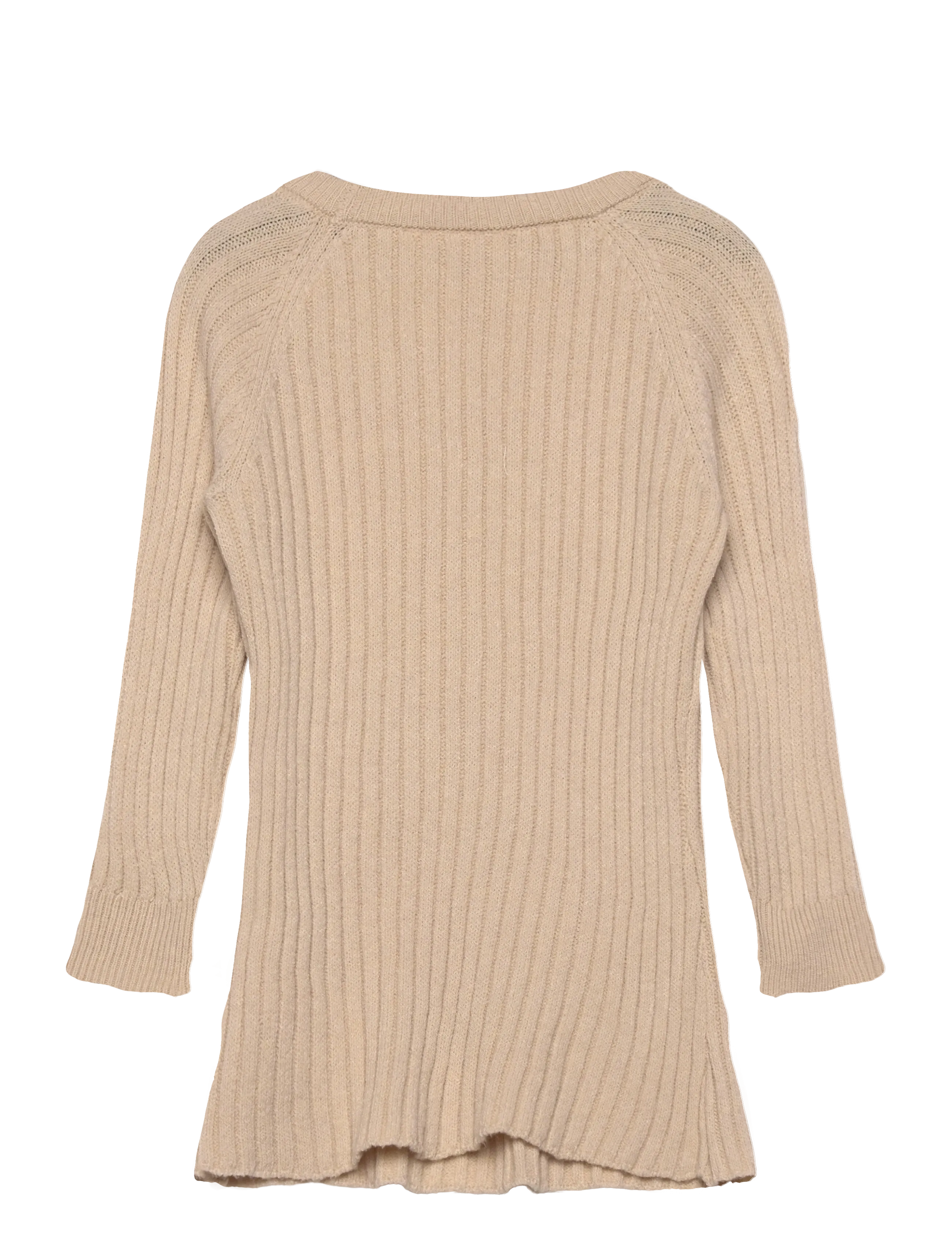 name it - NMFRIKINE LS KNIT DRESS PB - klänningar - doeskin - 2