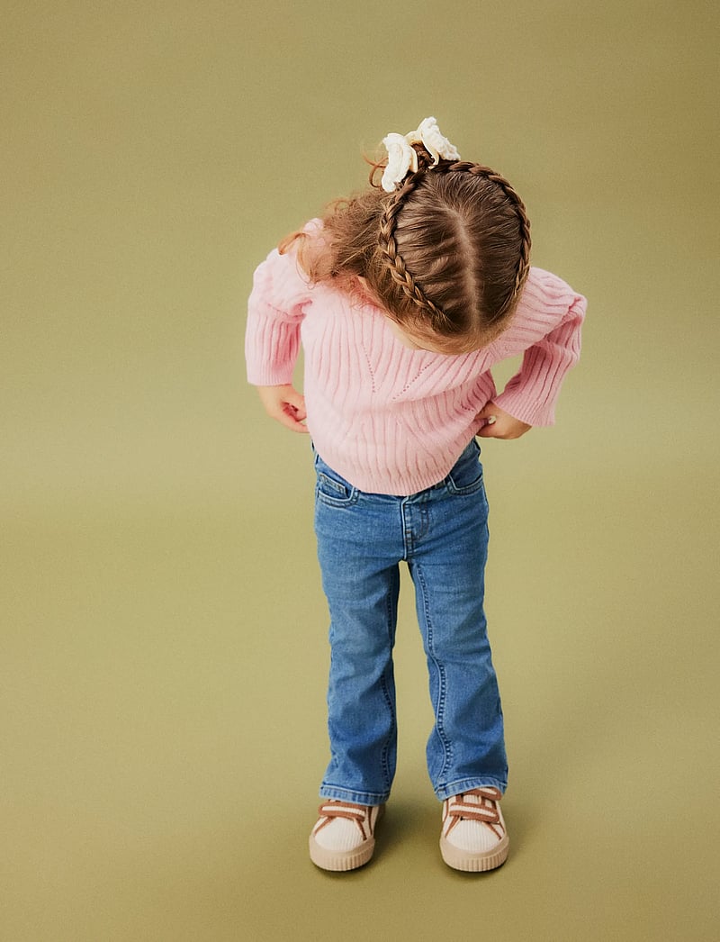 name it - NMFRIKINE LS SHORT KNIT PULLOVER PB - džemprid - cradle pink - 2