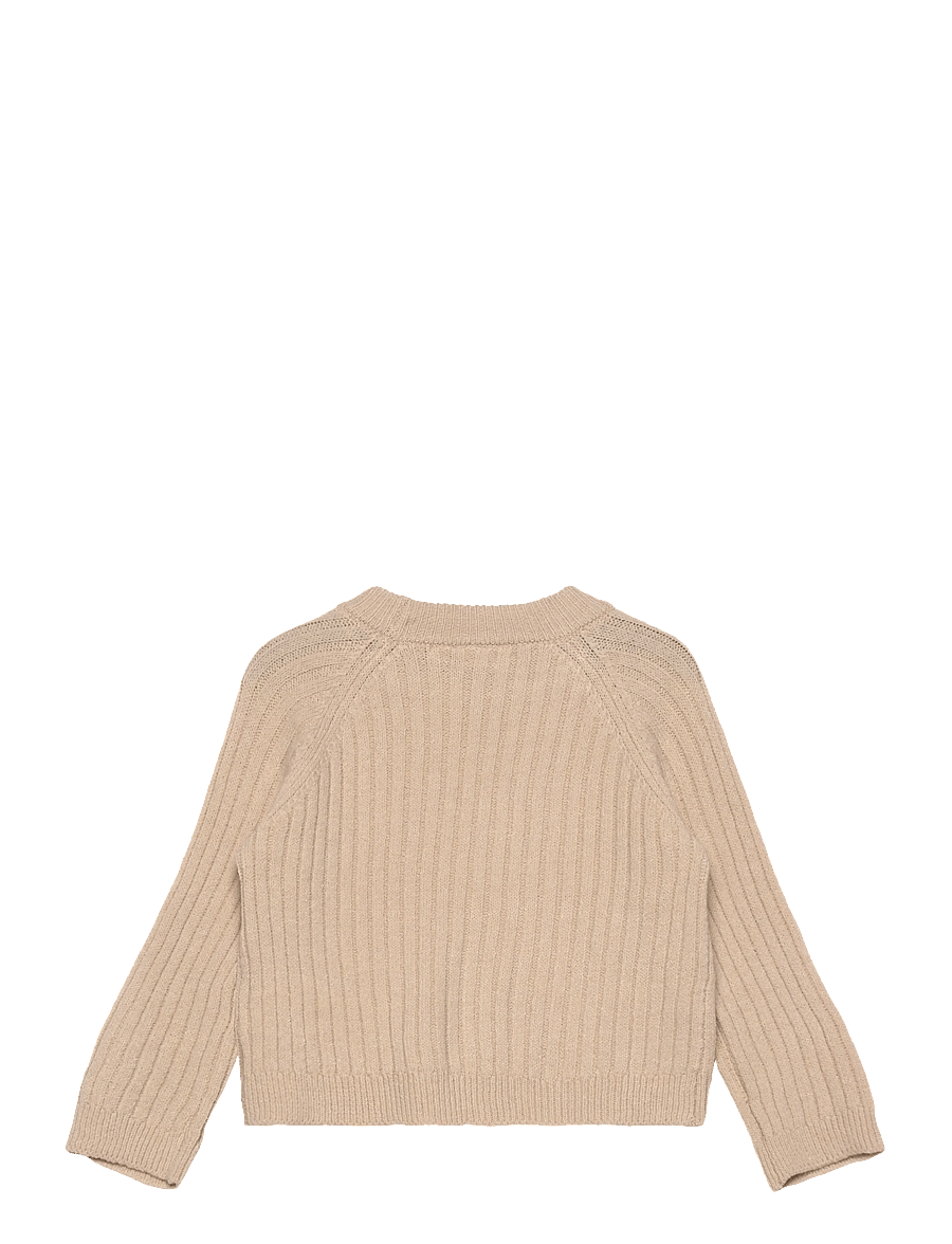 name it - NMFRIKINE LS SHORT KNIT PULLOVER PB - džemprid - doeskin - 2