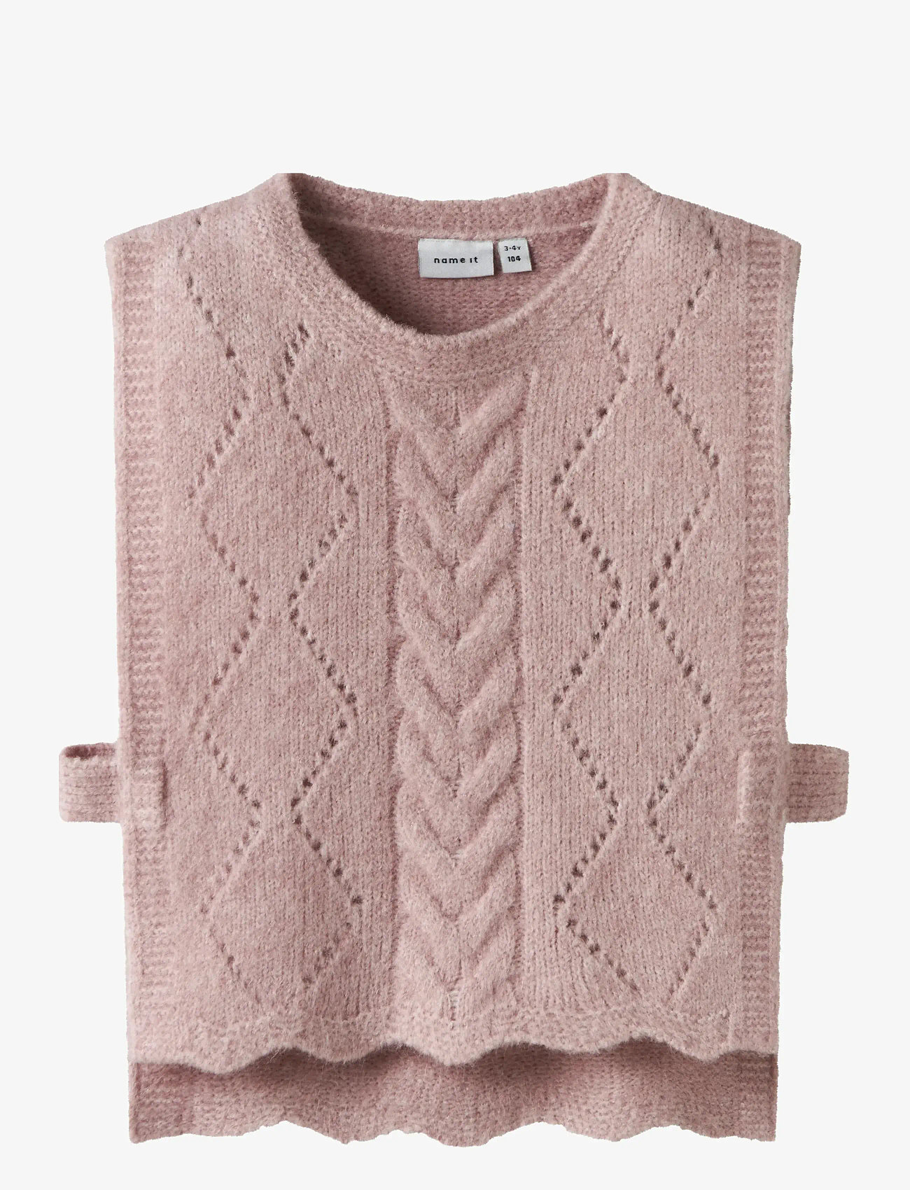 name it - NMFLEA KNIT VEST - burnished lilac - 1