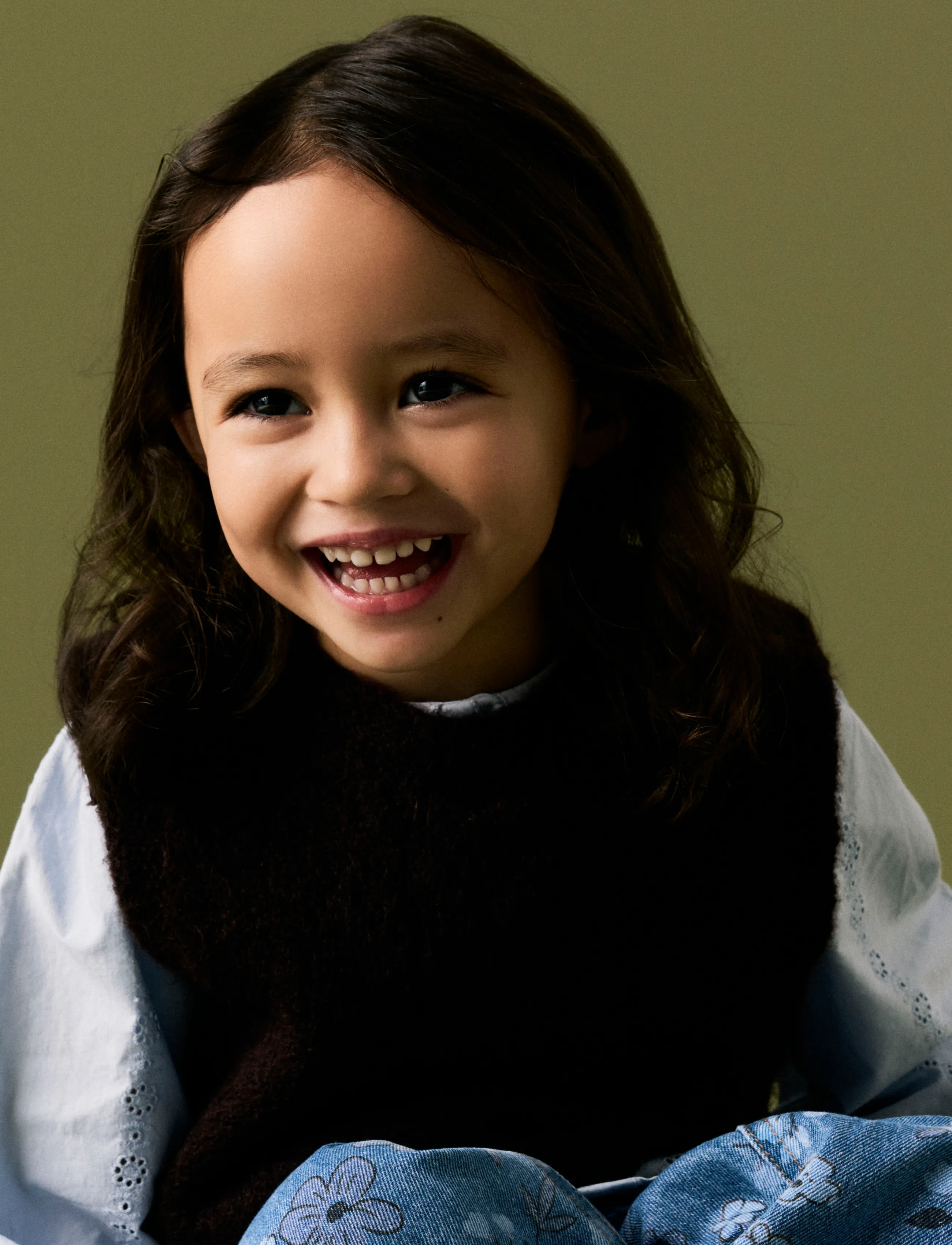 name it - NMFLEA KNIT VEST - jumpers - chocolate plum - 3