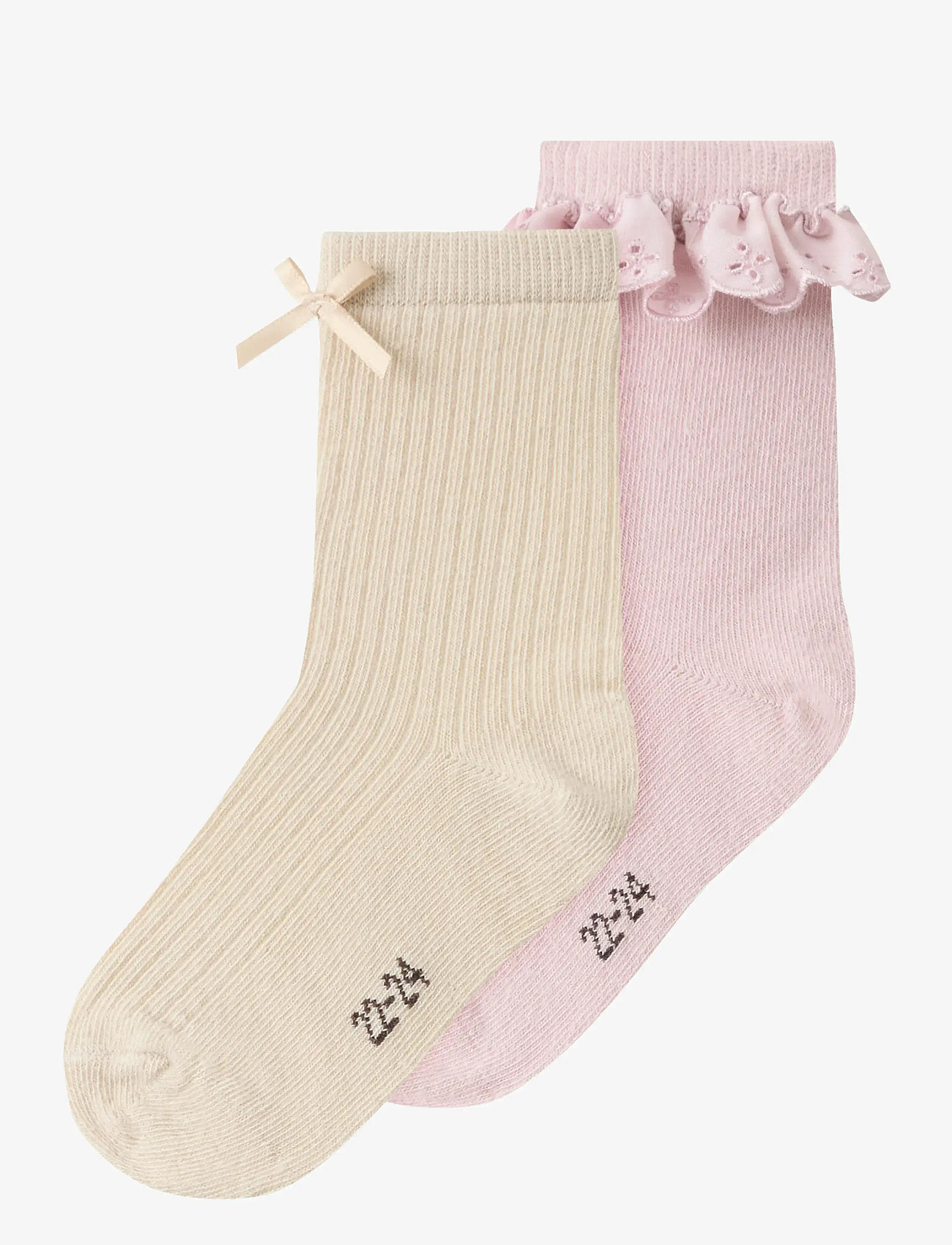 name it - NMFKENNA 2P SOCK - efterårstøj - burnished lilac - 0