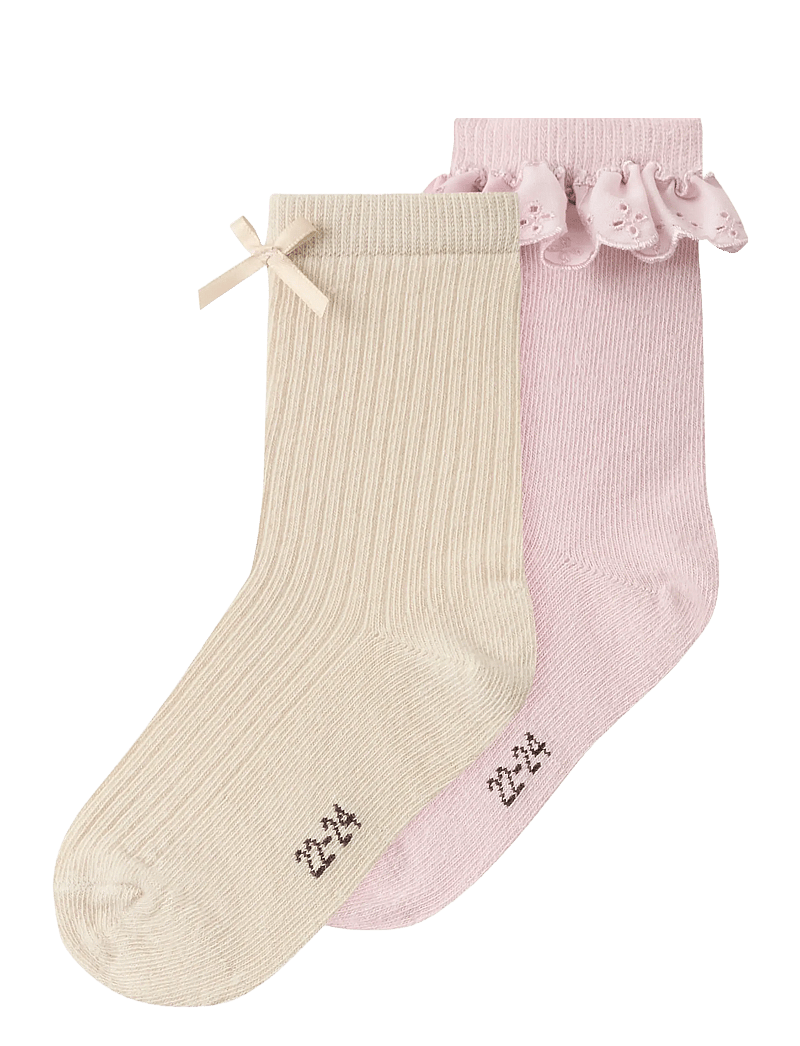 name it - NMFKENNA 2P SOCK - strømper - burnished lilac - 0