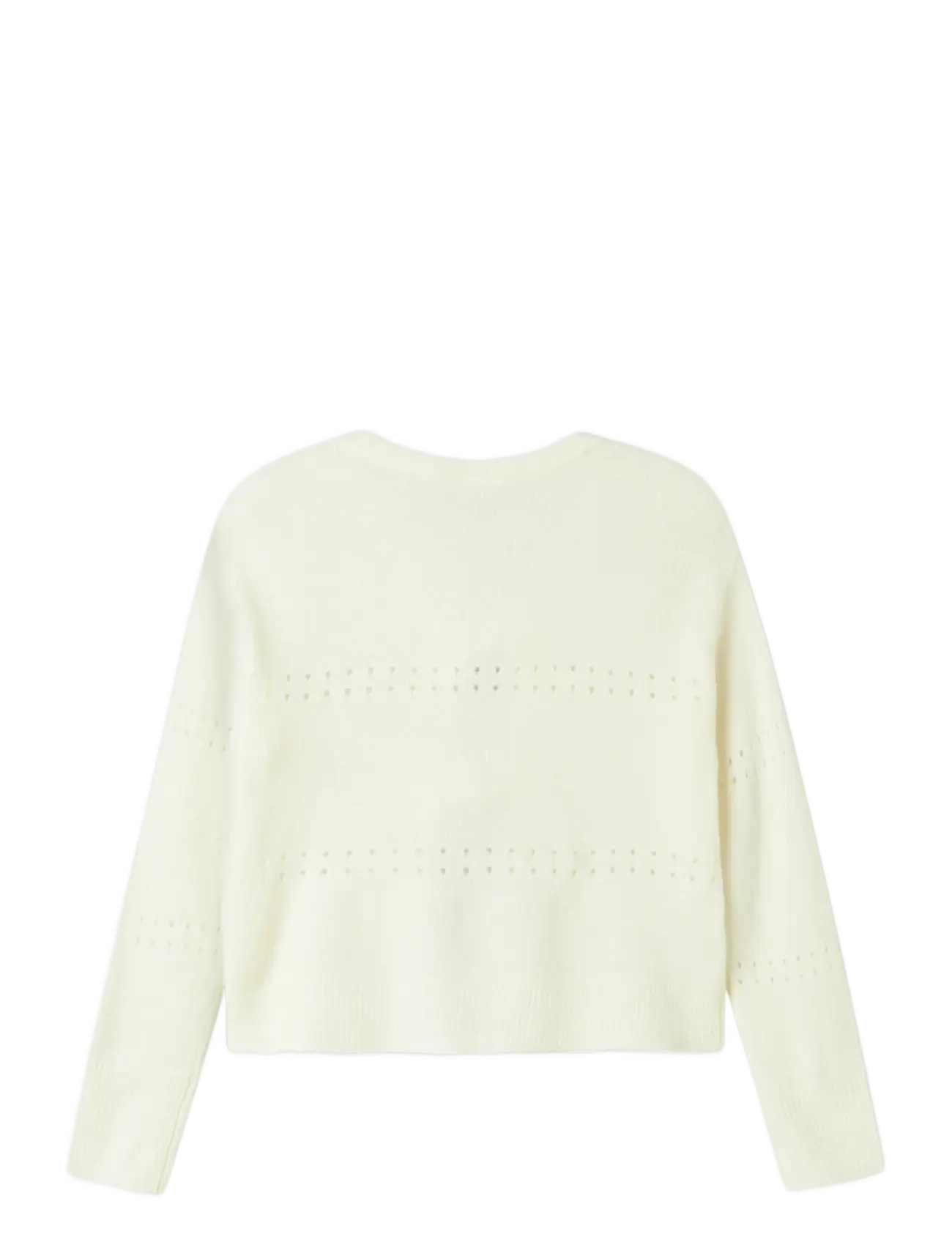 name it - NKFDURIKKA LS KNIT CARD - cardigans - cloud dancer - 2