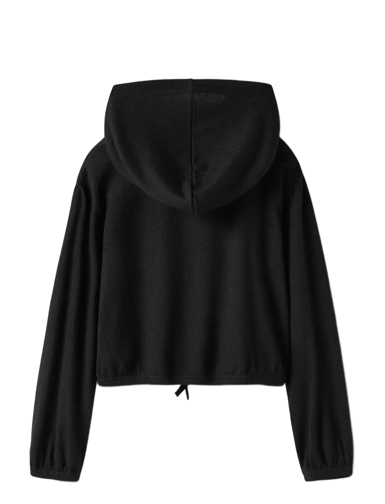 name it - NKFKATHLIN NREG SH LS TOP WH - hoodies - black - 2
