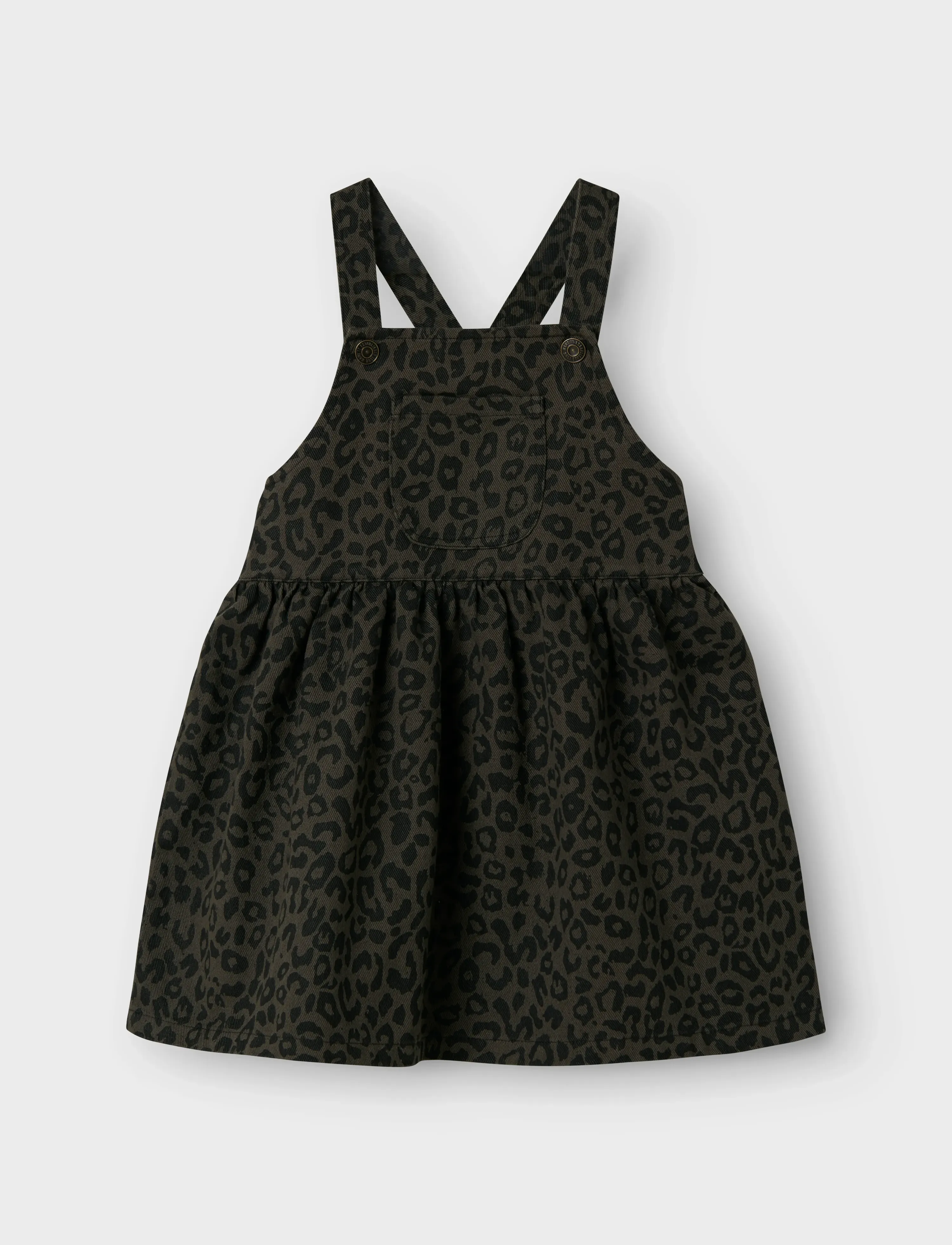 name it NMFLELA LEO TWI DRESS 3270-HP - Varrukateta vabaaja kleidid - MOCKINGBIRD / black