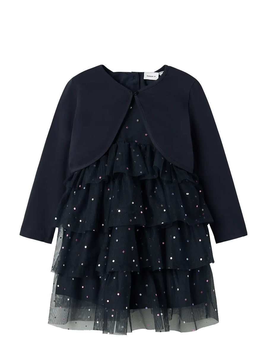 name it - NMFRASILLE SPENCER SET LNOOS - dark sapphire - 0