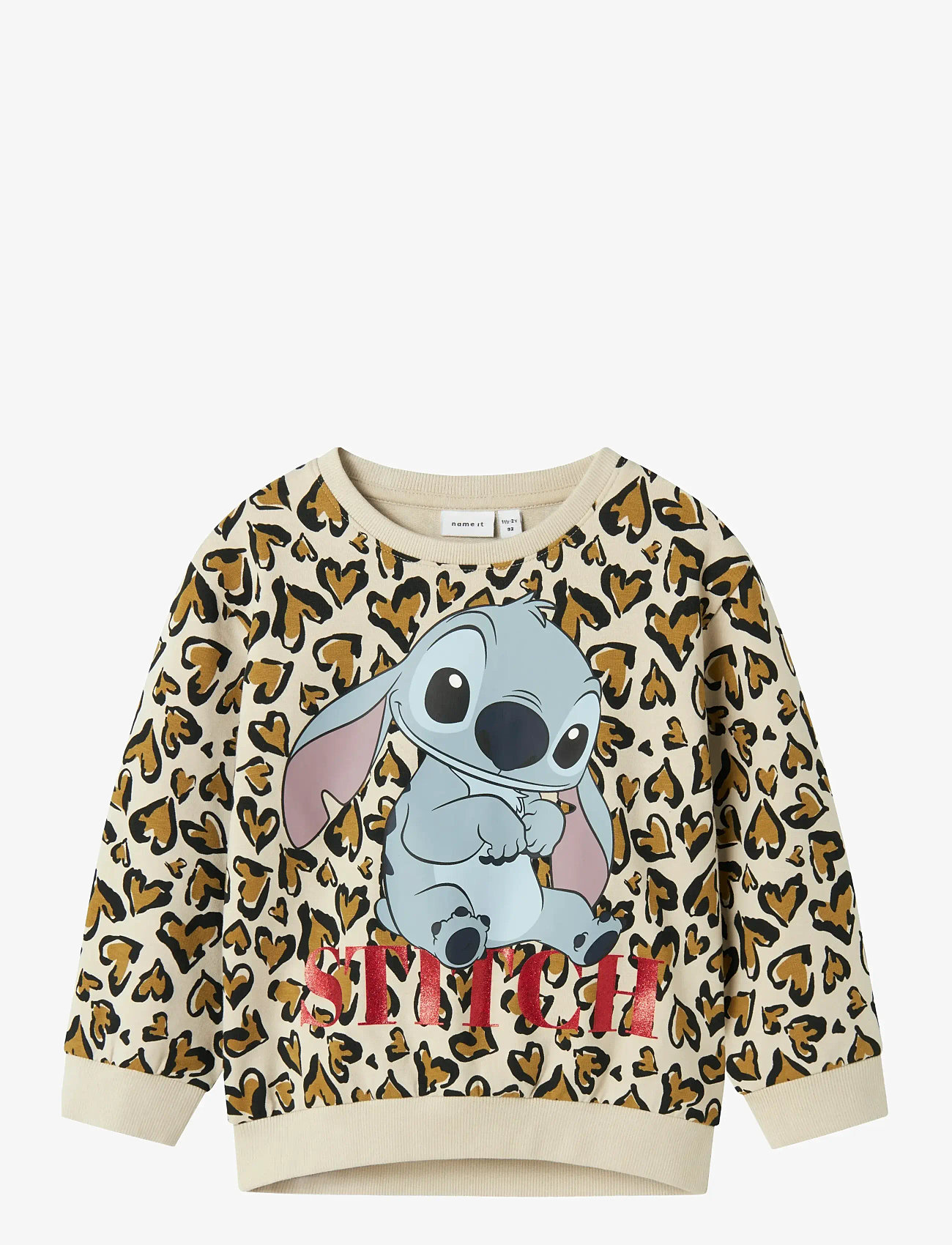 name it - NMFJANNI STITCH NREG SWEAT UNB WDI - dressipluusid - peyote - 1