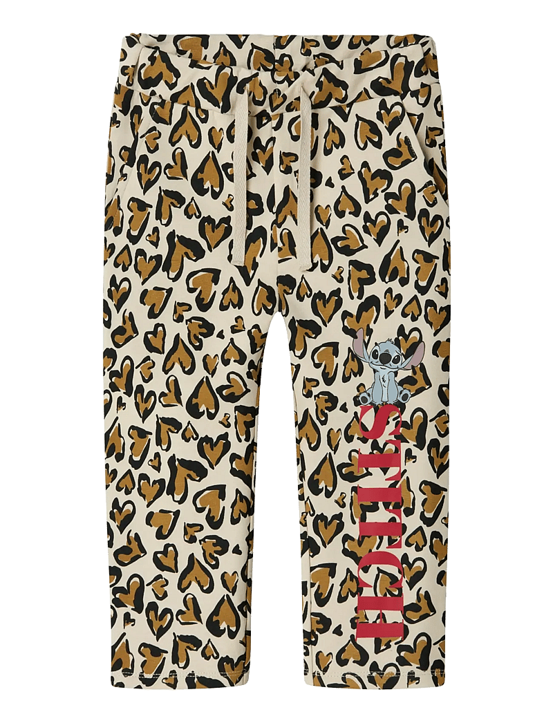 name it - NMFJANNI STITCH SWE PANT UNB WDI - joggingbroek - peyote - 1