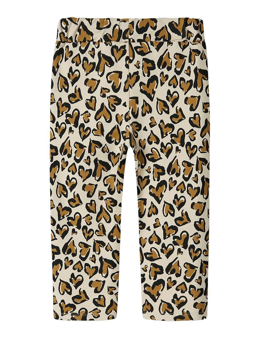 name it - NMFJANNI STITCH SWE PANT UNB WDI - sweatpants - peyote - 2
