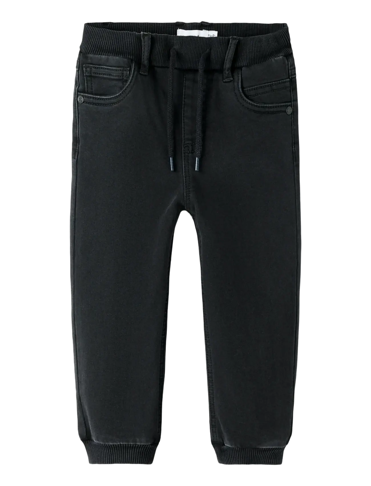 NMMBEN BAGGY R FLEECE JEANS 3023-AN O - BLACK DENIM