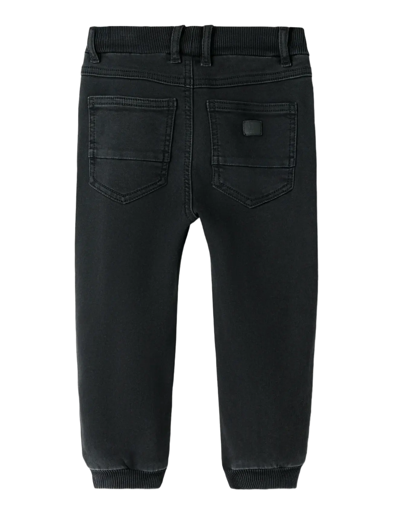 name it - NMMBEN BAGGY R FLEECE JEANS 3023-AN O - loose jeans - black denim - 2