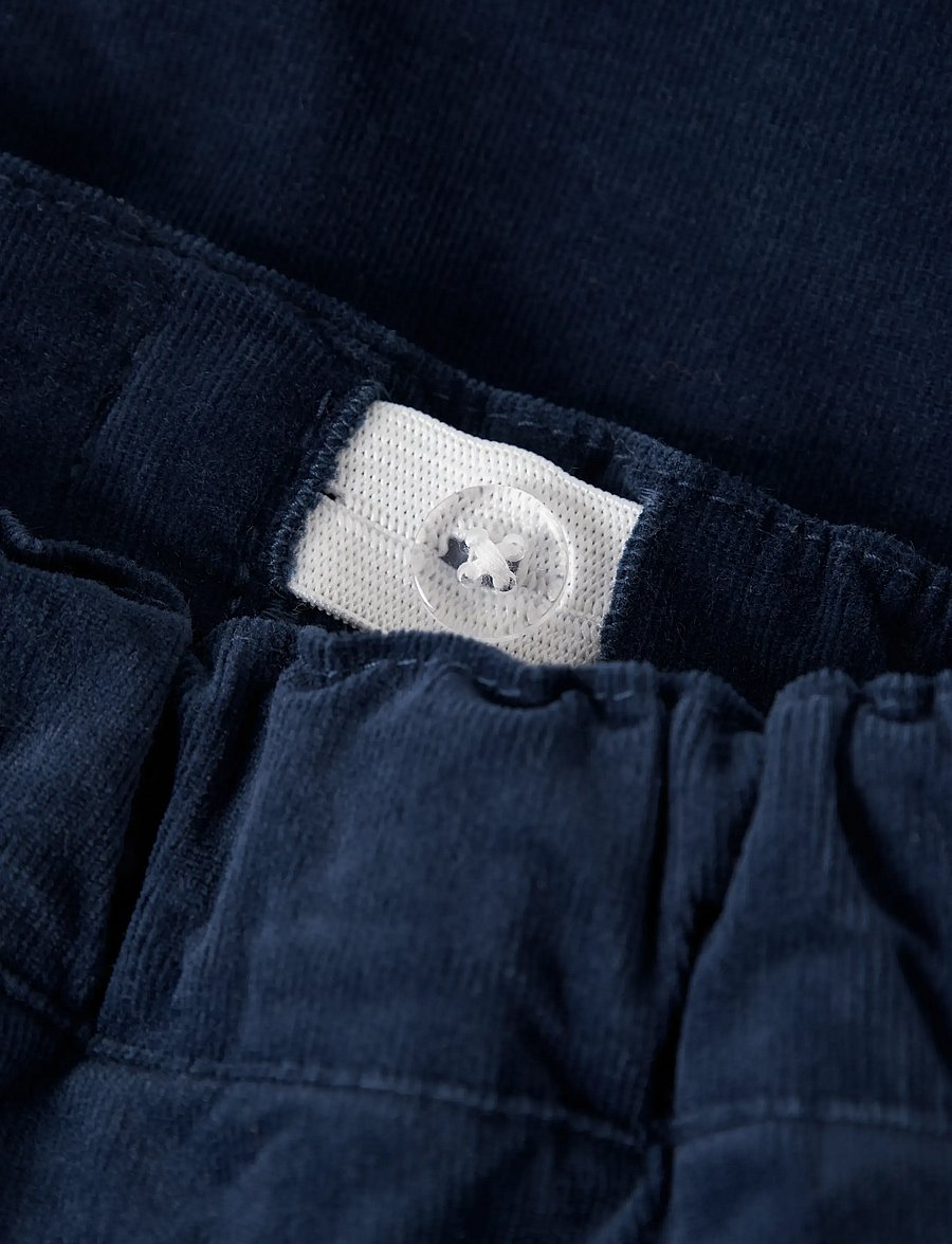 name it - NMMBEN REGULAR CORD WL PANT 6720-YT O - beebipüksid - insignia blue - 3