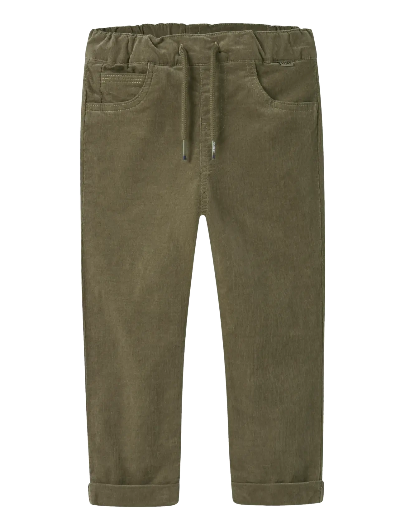 NAME IT Nmmben Regular Cord Wl Hose 6720-Yt O Khaki - 92 - Kinder