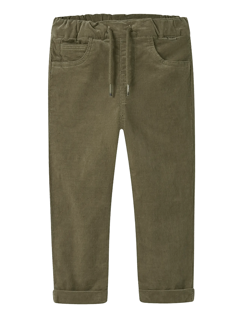 name it - NMMBEN REGULAR CORD WL PANT 6720-YT O - babybukser - mermaid - 0