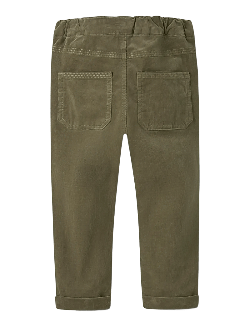 name it - NMMBEN REGULAR CORD WL PANT 6720-YT O - babybukser - mermaid - 1