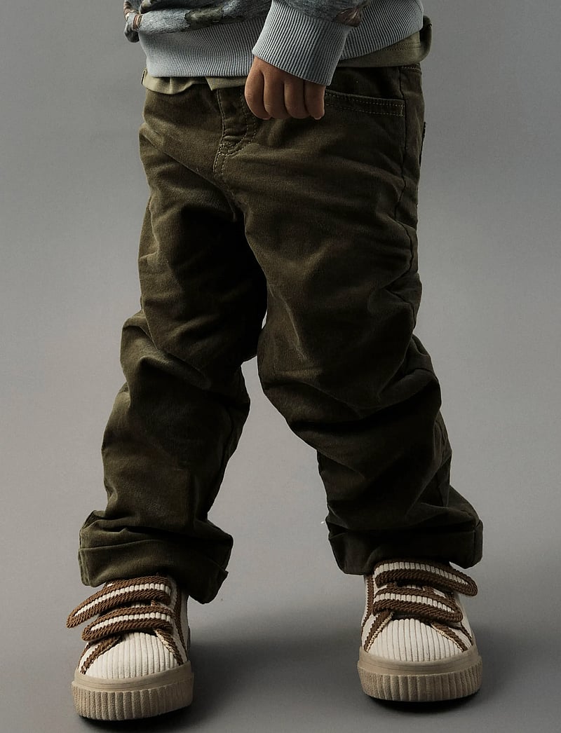 name it - NMMBEN REGULAR CORD WL PANT 6720-YT O - babybukser - mermaid - 2