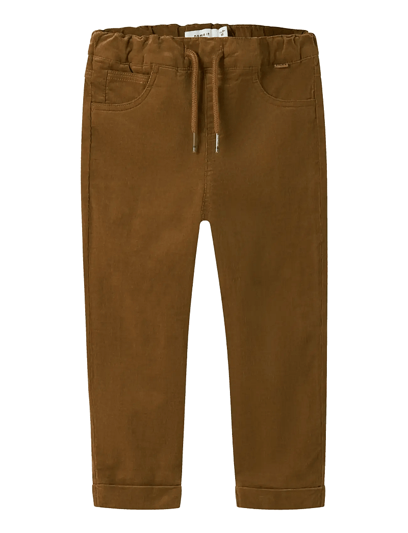 name it - NMMBEN REGULAR CORD WL PANT 6720-YT O - beebipüksid - rubber - 1