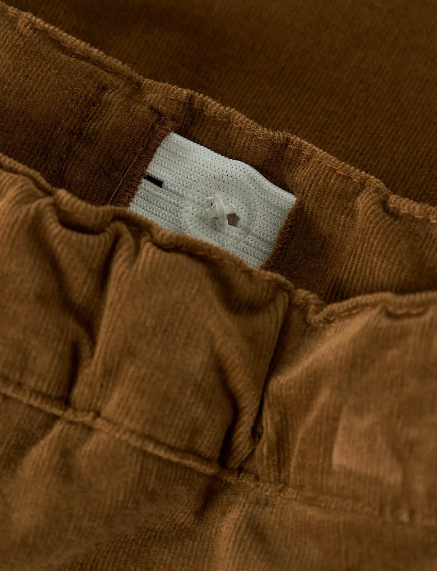 name it - NMMBEN REGULAR CORD WL PANT 6720-YT O - babybroeken - rubber - 3