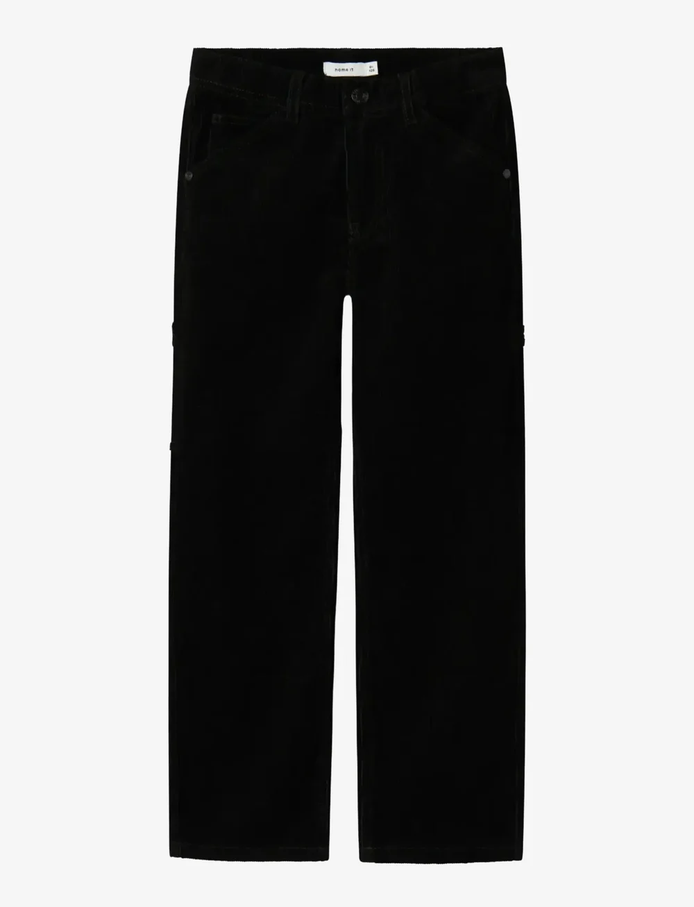 name it - NKMRYAN STRAIGHT CORD PANT 1995-CY N - einkaufen nach alter von - black - 1