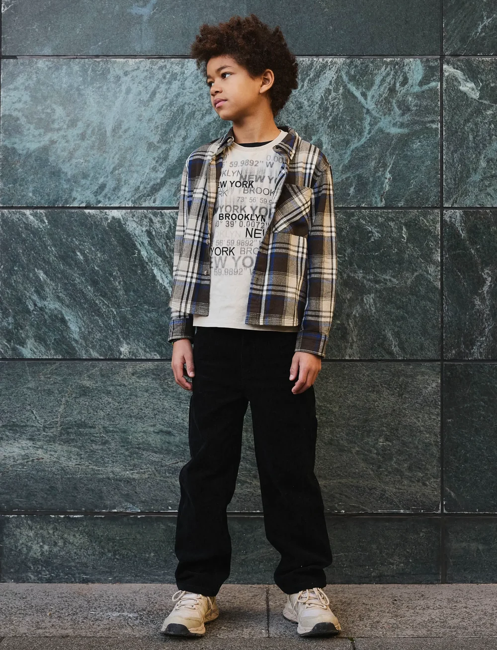 name it - NKMRYAN STRAIGHT CORD PANT 1995-CY N - einkaufen nach alter von - black - 4