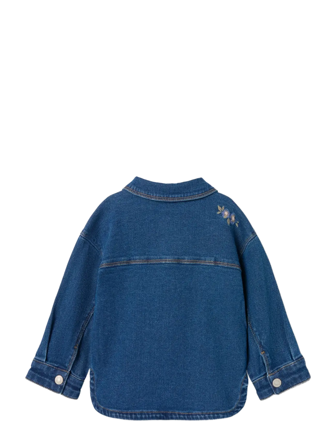 name it - NMFKARA EMB DNM JACKET 1224-FR - die niedrigsten preise - dark blue denim - 2