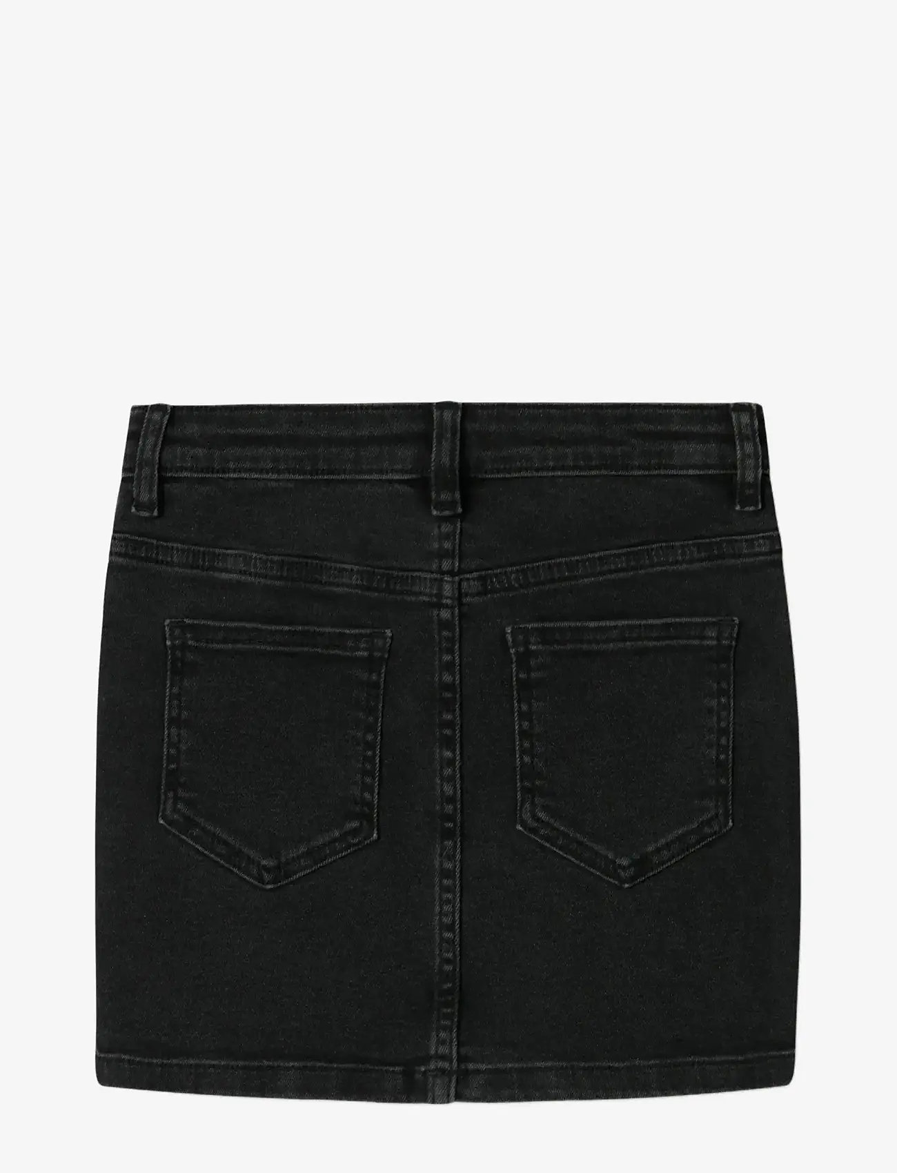 name it - NKFNAOMI DNM RHINESTONE SKIRT 8810-BF O - short skirts - black - 2