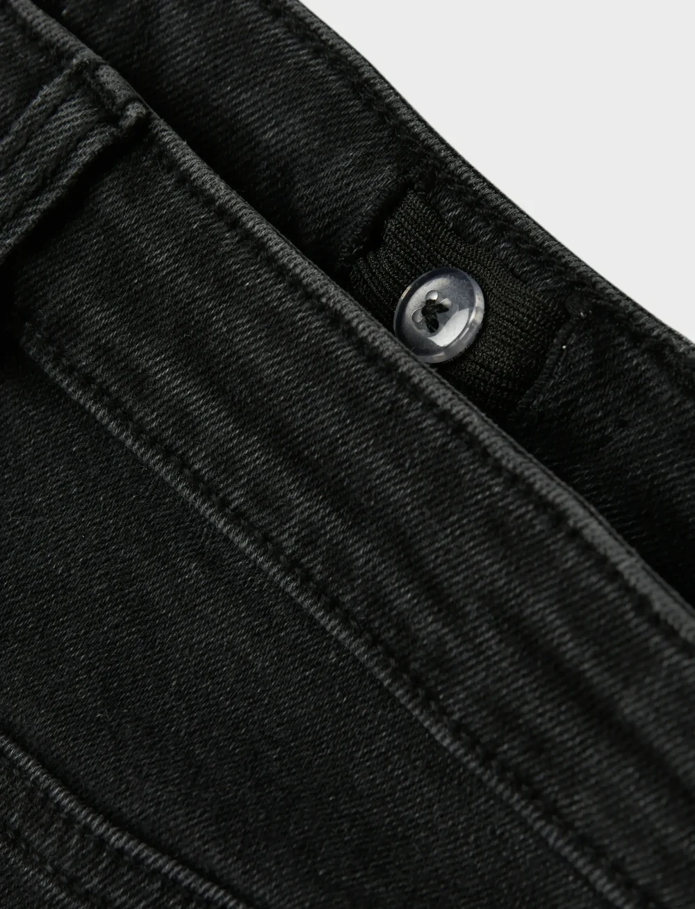 name it - NKFNAOMI DNM RHINESTONE SKIRT 8810-BF O - korte nederdele - black - 4