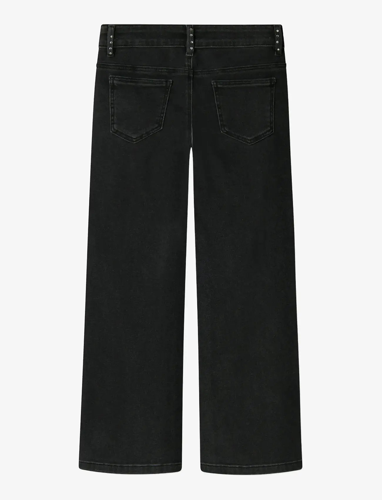 name it - NKFROSE WIDE RHINESTONE JEANS 8810-BF O - szerokie dżinsy - black - 2