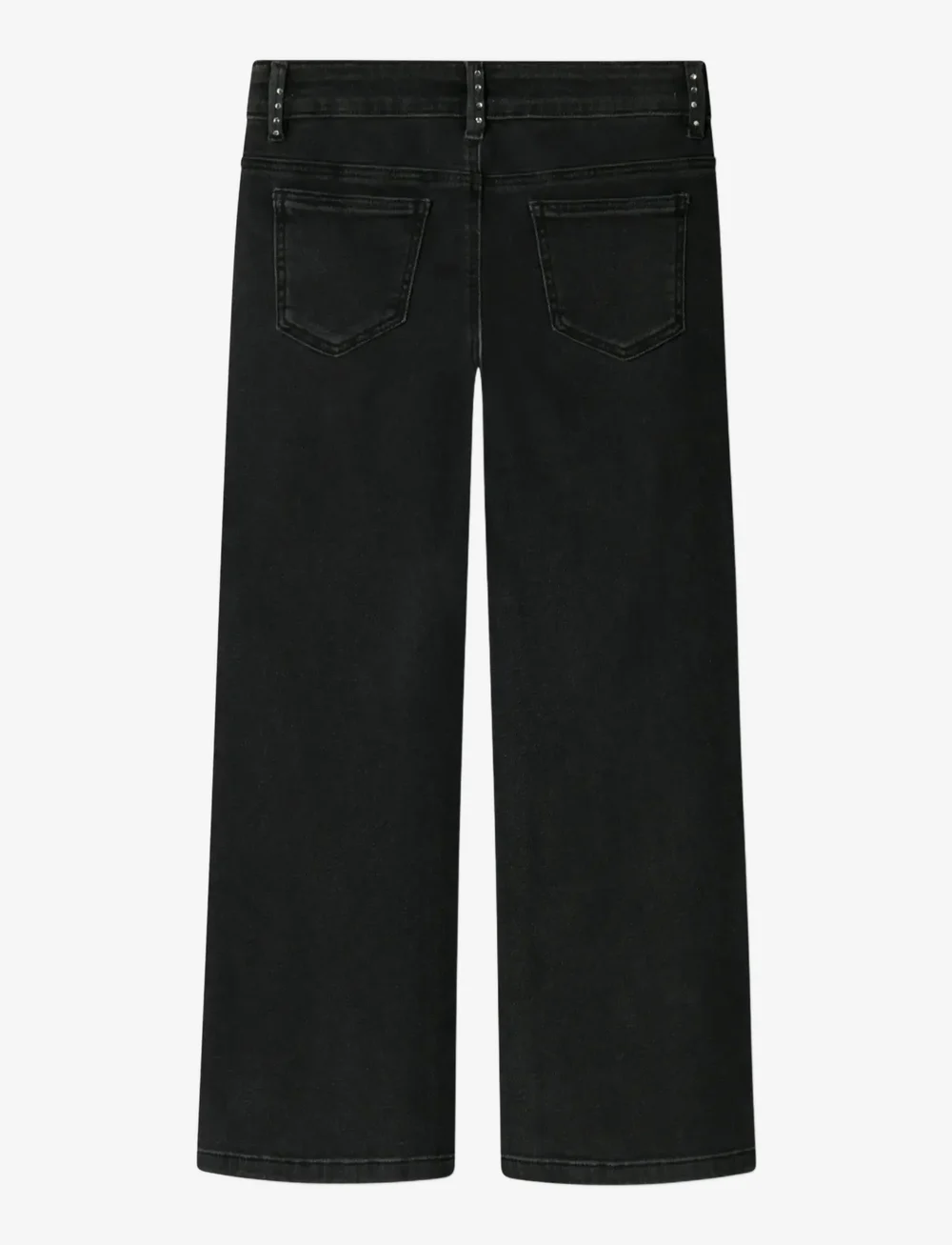 name it - NKFROSE WIDE RHINESTONE JEANS 8810-BF O - vida jeans - black - 2