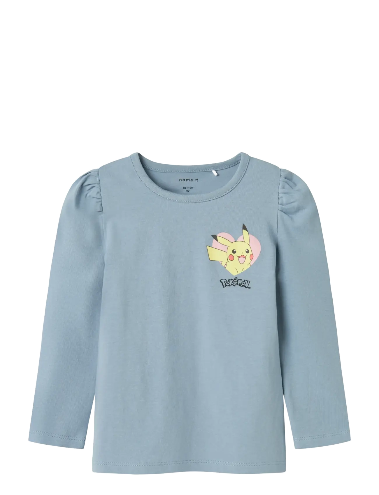 name it NMFJYRA POKEMON LS TOP SKY - Overdele - DUSTY BLUE / blue