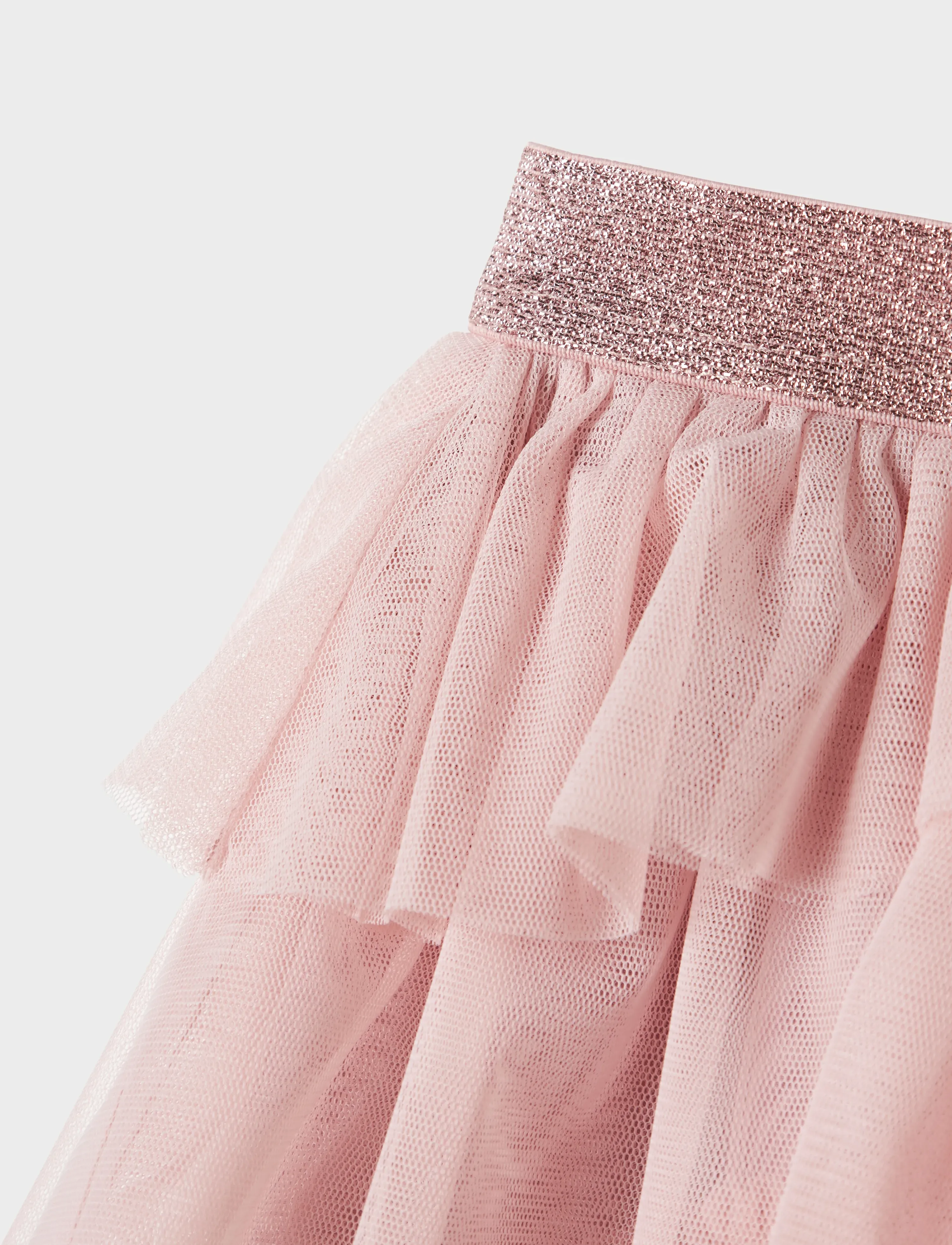name it Nmflenora Tulle Skirt, Flæset Tylnederdel, Pink, Str: 92