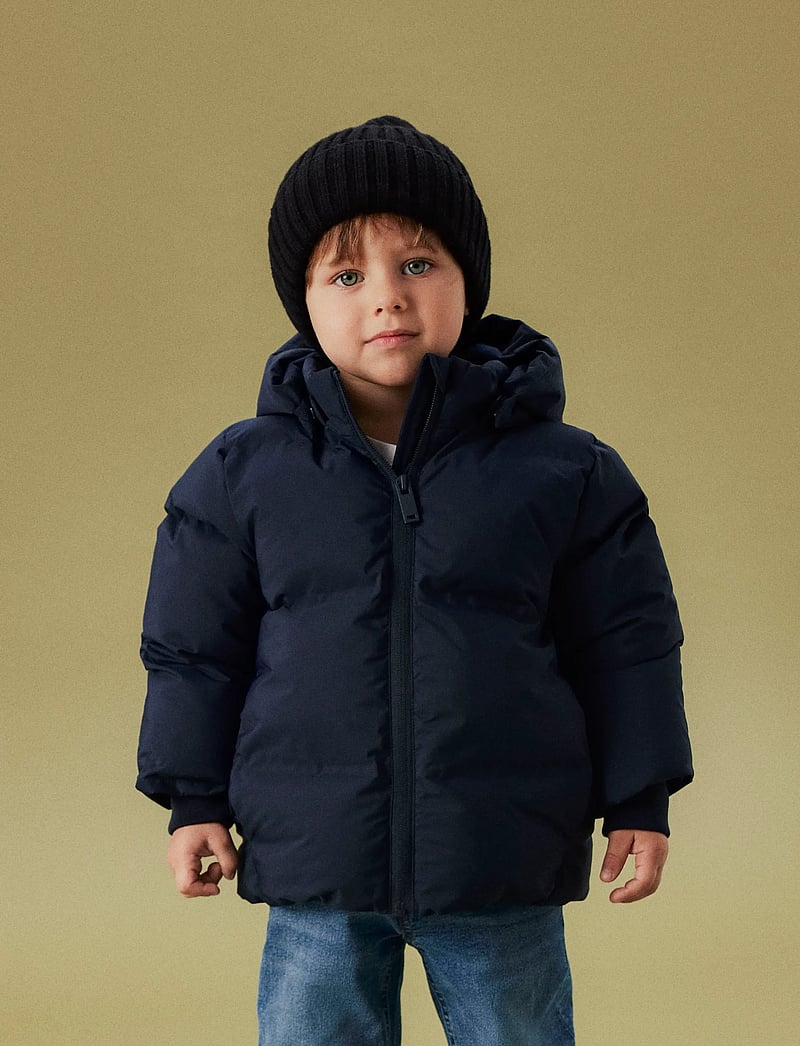 name it - NMNMUSK PUFFER JACKET TB NOOS - vinterjakker - navy blazer - 0