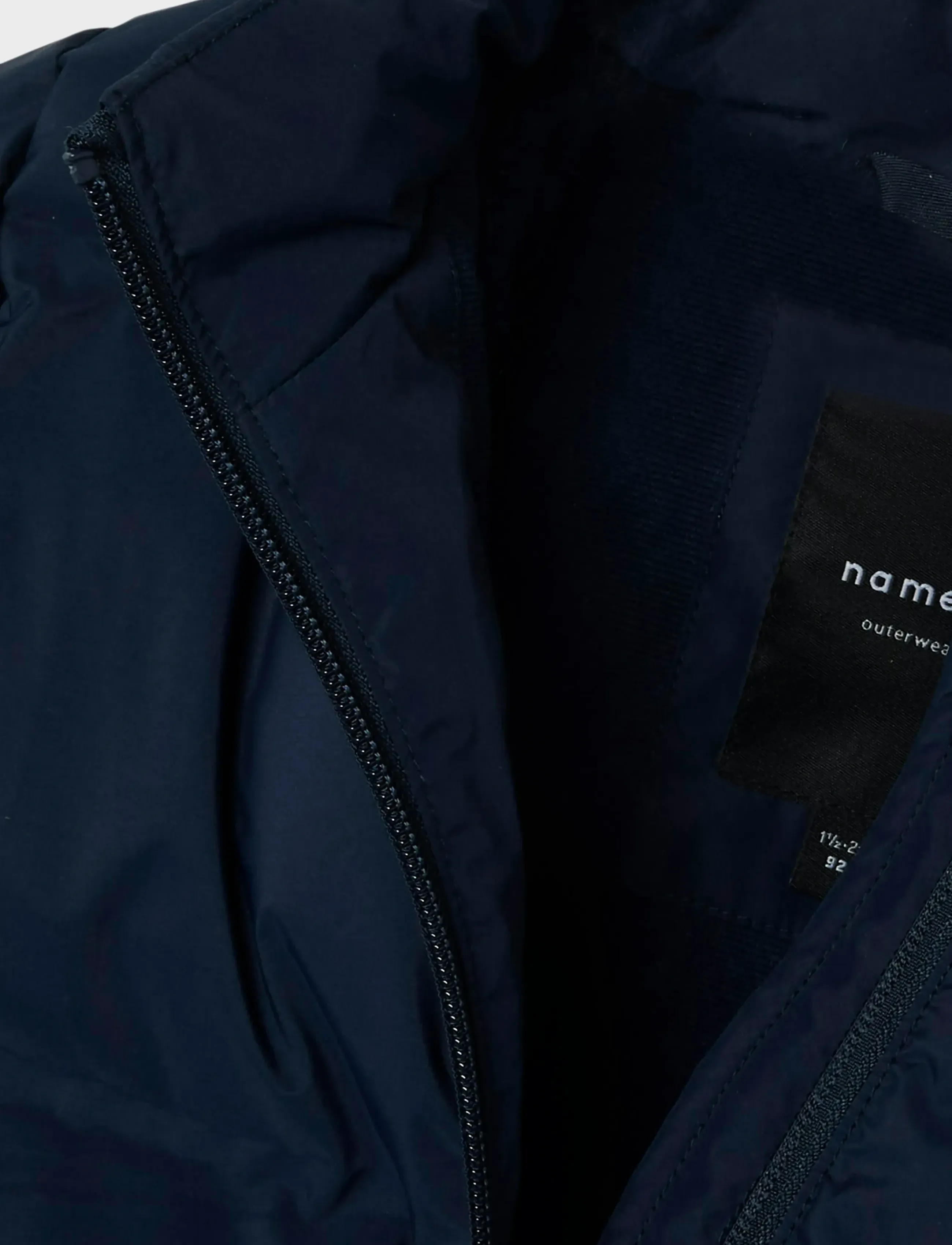 name it - NMNMUSK PUFFER JACKET TB NOOS - talvitakki - navy blazer - 5