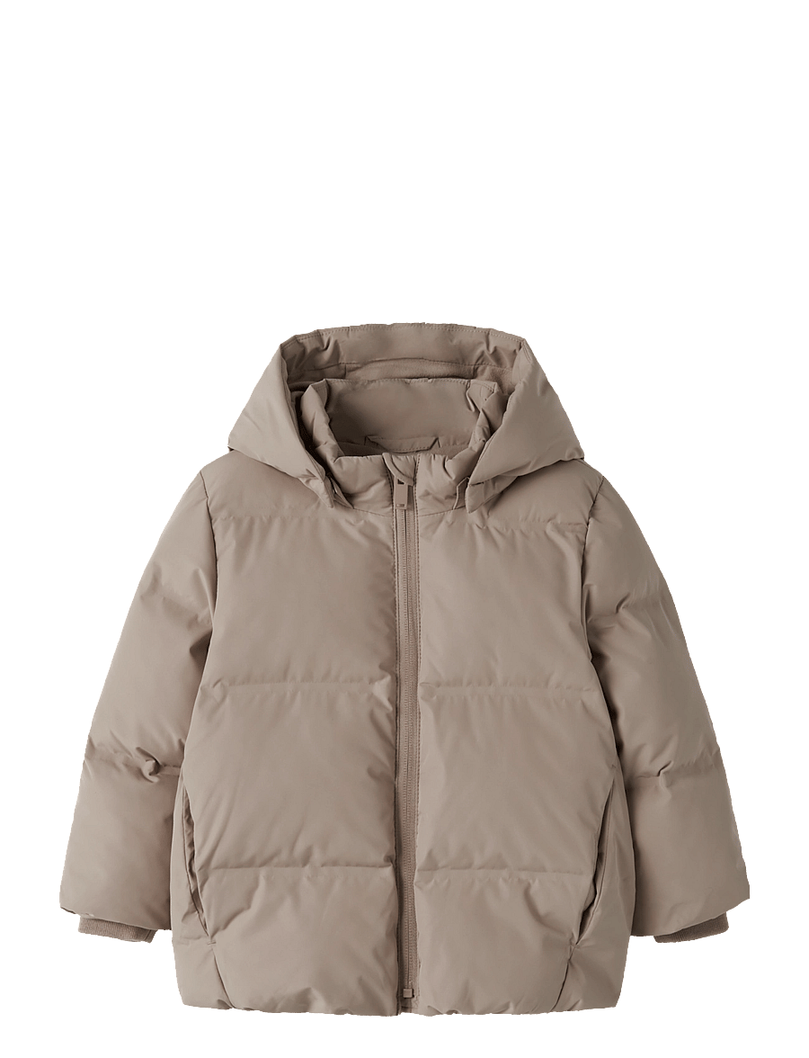 name it - NMNMUSK PUFFER JACKET TB NOOS - vinterjackor - silver mink - 0