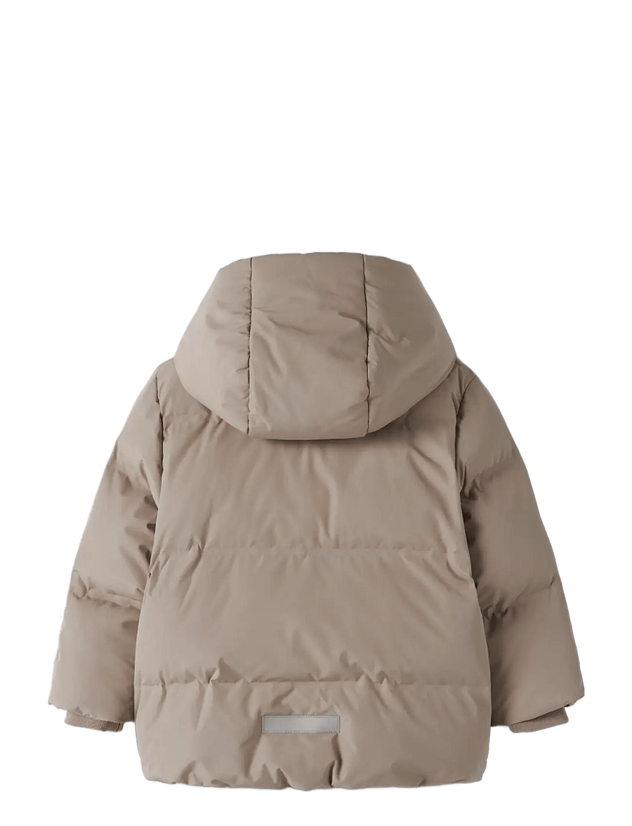 name it - NMNMUSK PUFFER JACKET TB NOOS - vinterjackor - silver mink - 1