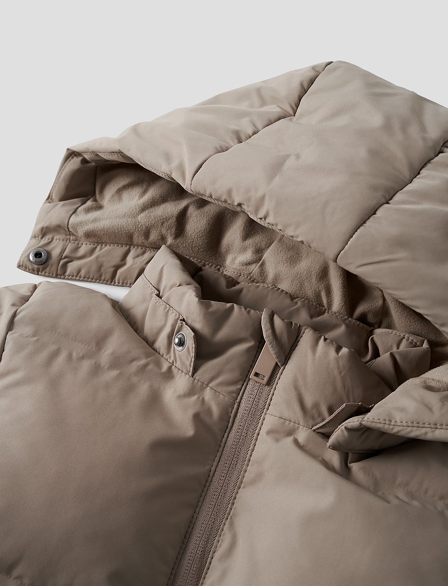 name it - NMNMUSK PUFFER JACKET TB NOOS - vinterjackor - silver mink - 2
