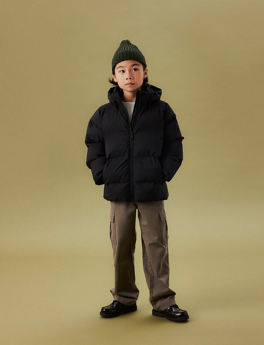 name it - NKNMUSK PUFFER JACKET TB NOOS - vinterjackor - black - 0