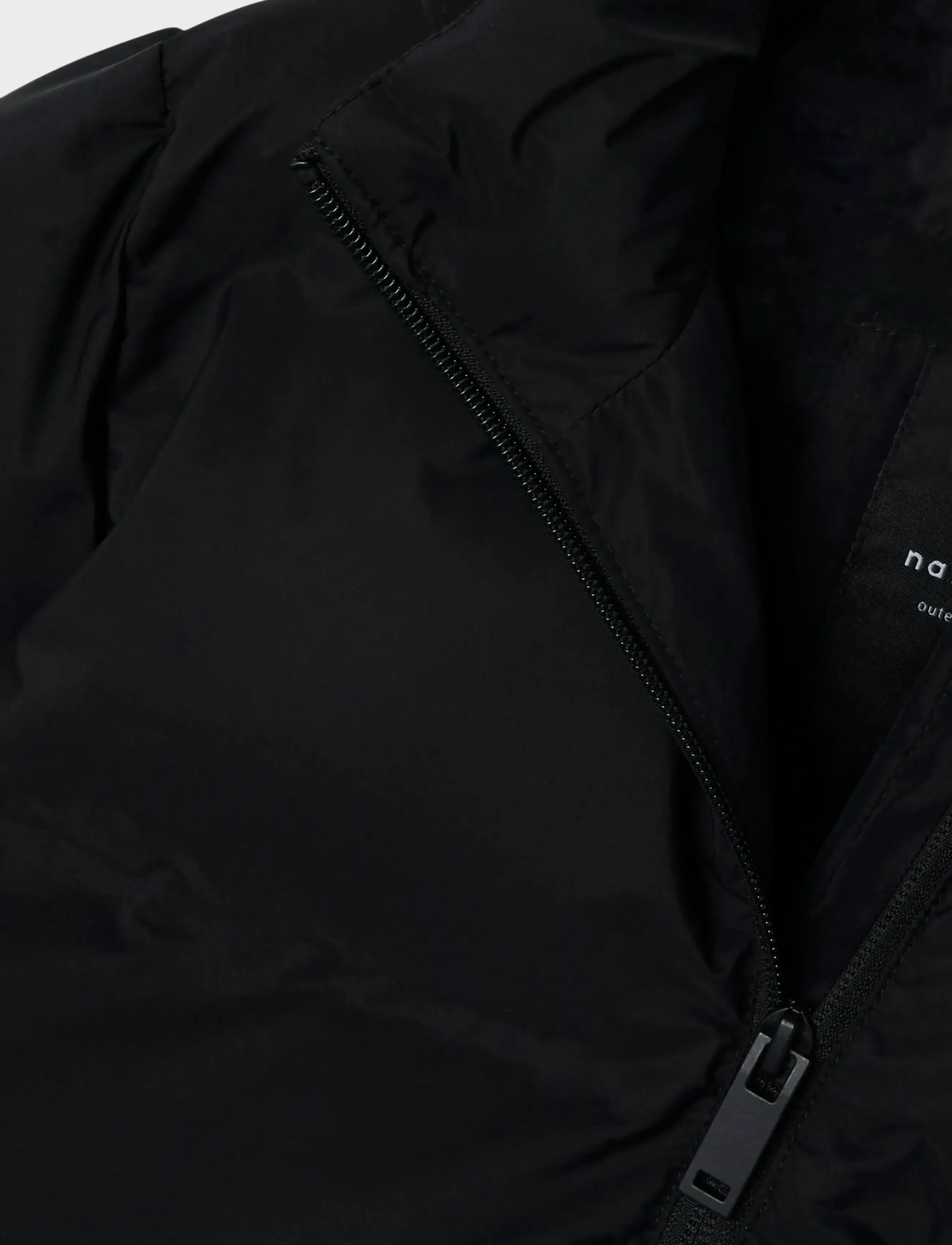 name it - NKNMUSK PUFFER JACKET TB NOOS - vinterjackor - black - 4