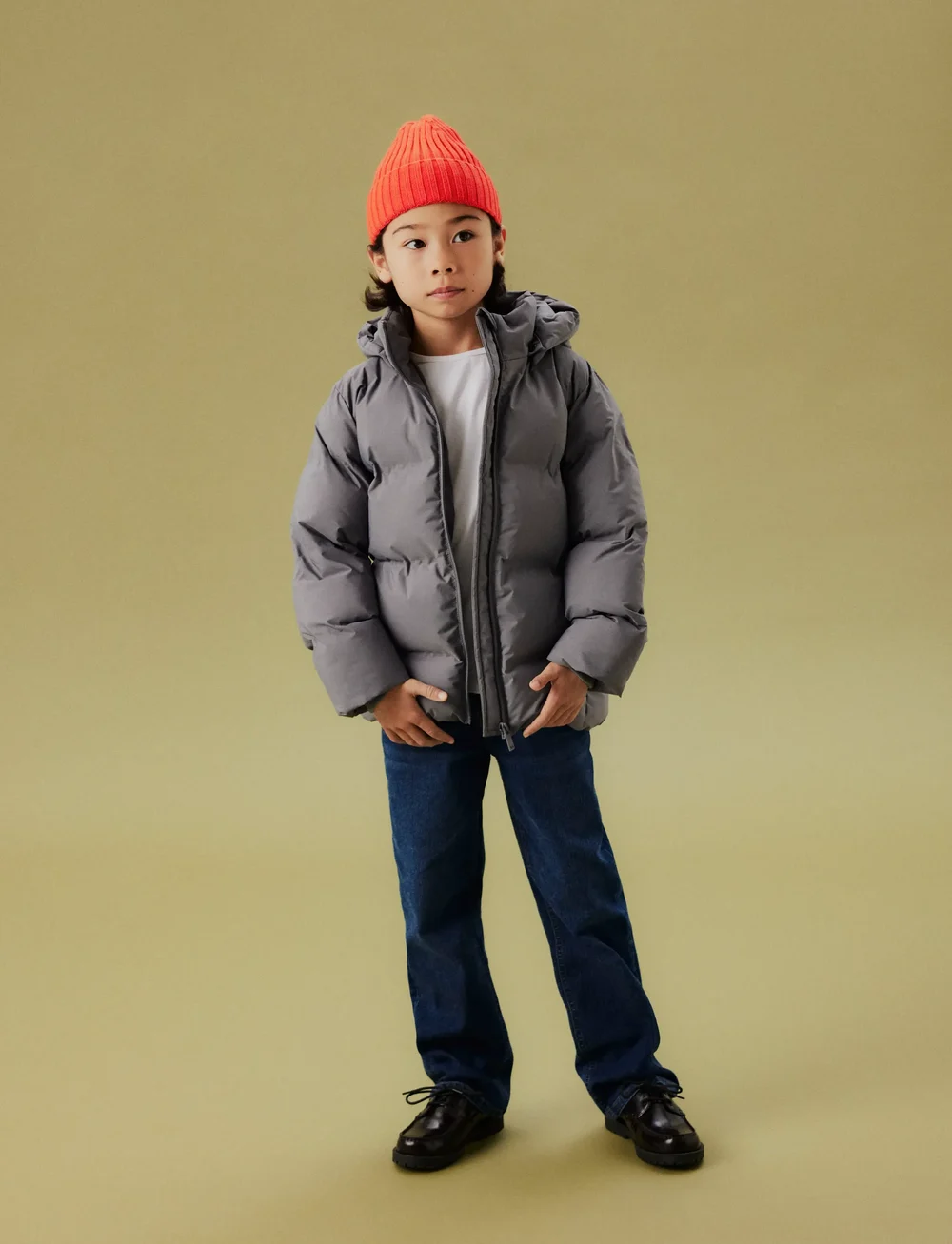 name it - NKNMUSK PUFFER JACKET TB NOOS - winterjacke - quiet shade - 3