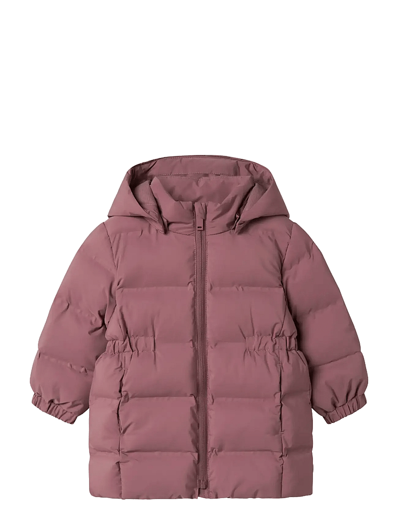 name it - NMFMUSK PUFFER JACKET TB - talvejope - grape shake - 1