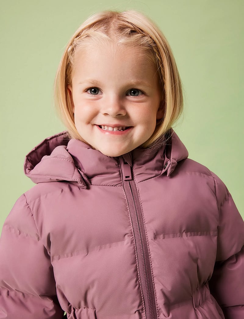 name it - NMFMUSK PUFFER JACKET TB - talvejope - grape shake - 3