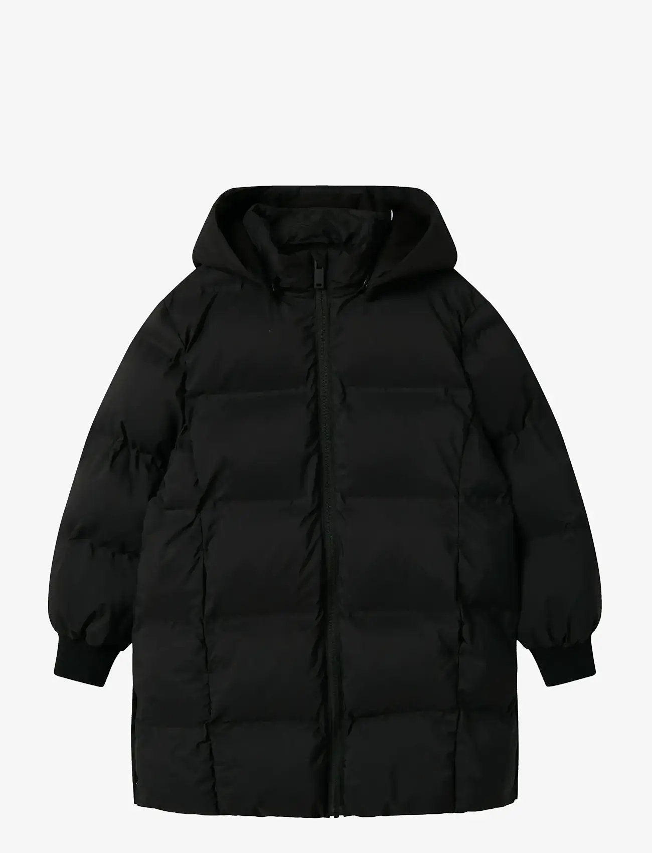 name it - NKFMUSK PUFFER JACKET LONG TB - winterjacke - black - 1