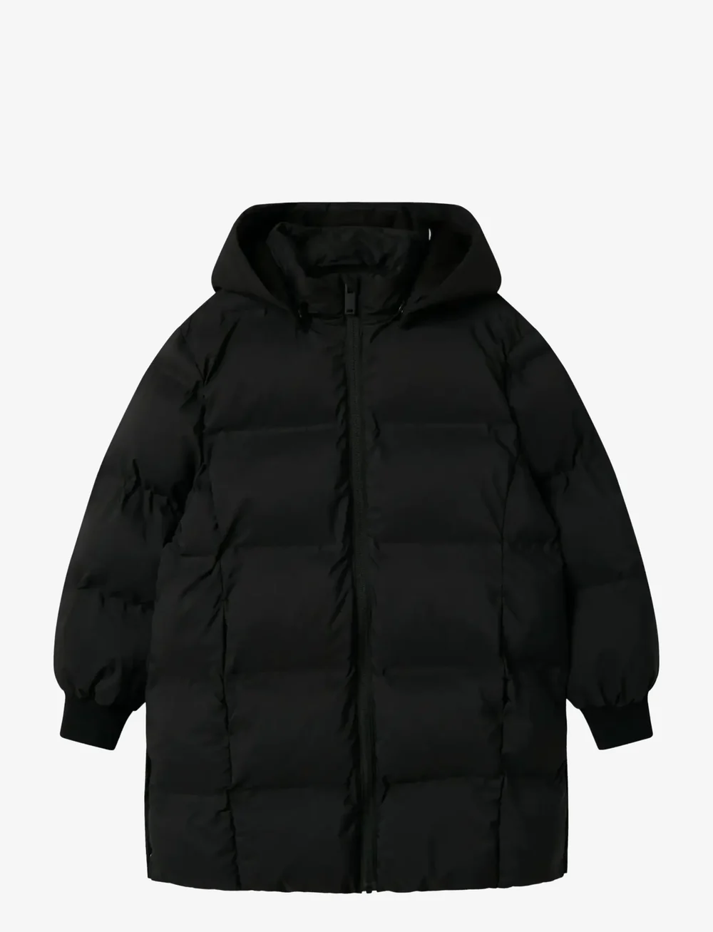 name it - NKFMUSK PUFFER JACKET LONG TB - winterjacke - black - 1