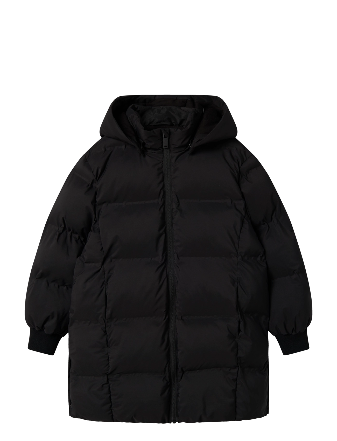 name it NKFMUSK PUFFER JACKET LONG TB - Deals - BLACK / black