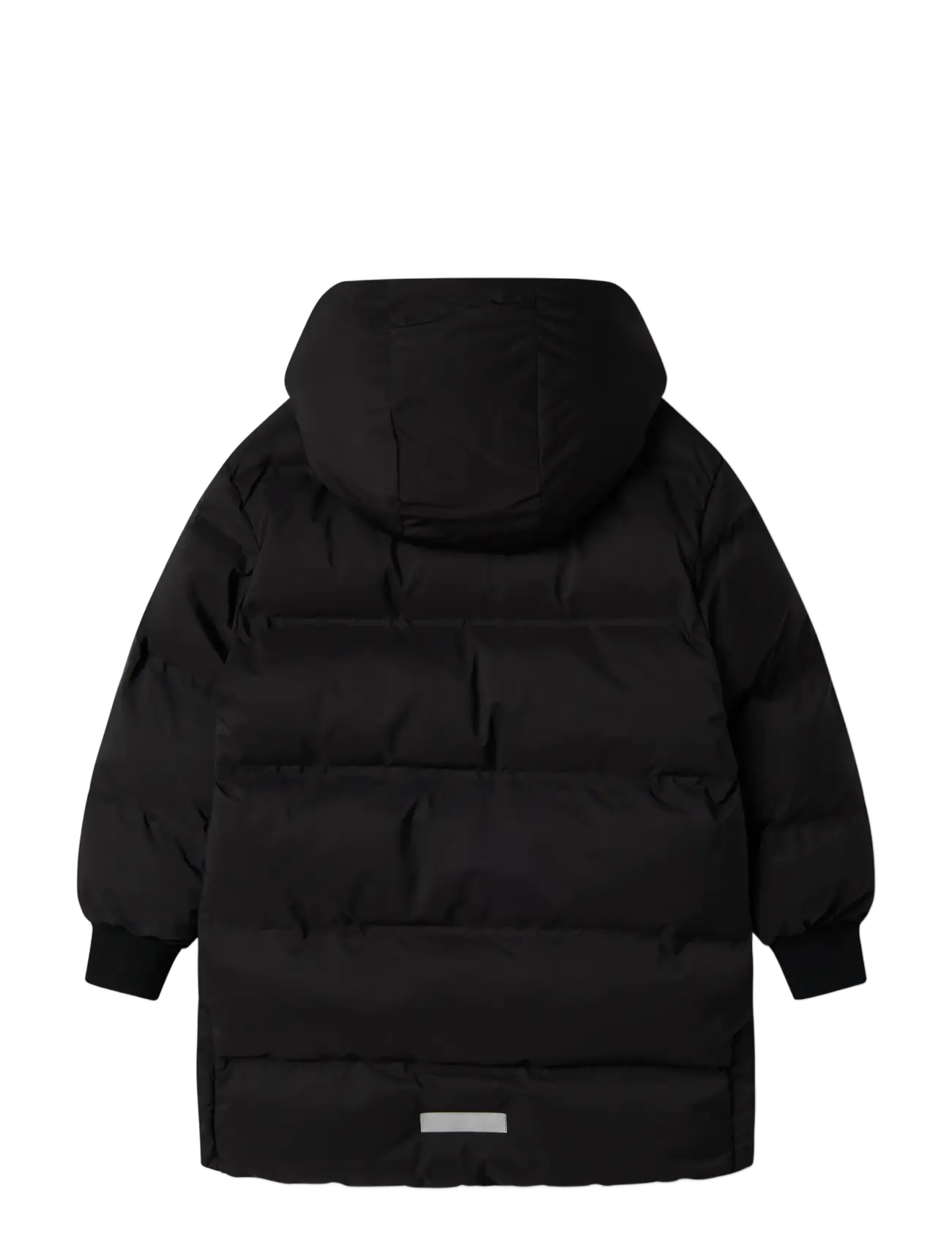 name it - NKFMUSK PUFFER JACKET LONG TB - dunjackor & fodrade jackor - black - 2