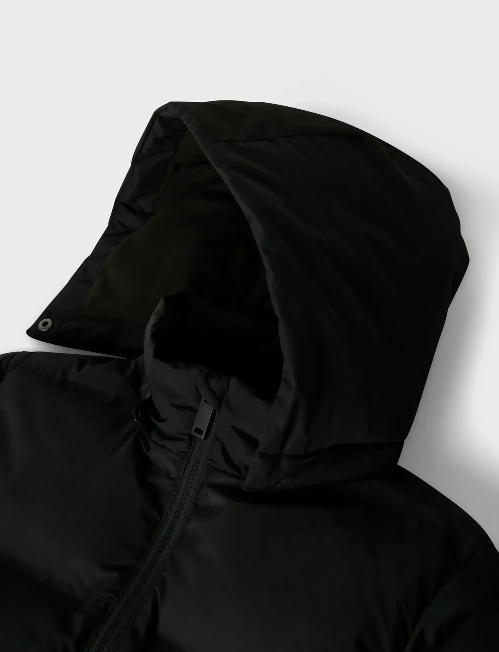 name it - NKFMUSK PUFFER JACKET LONG TB - winterjacke - black - 4