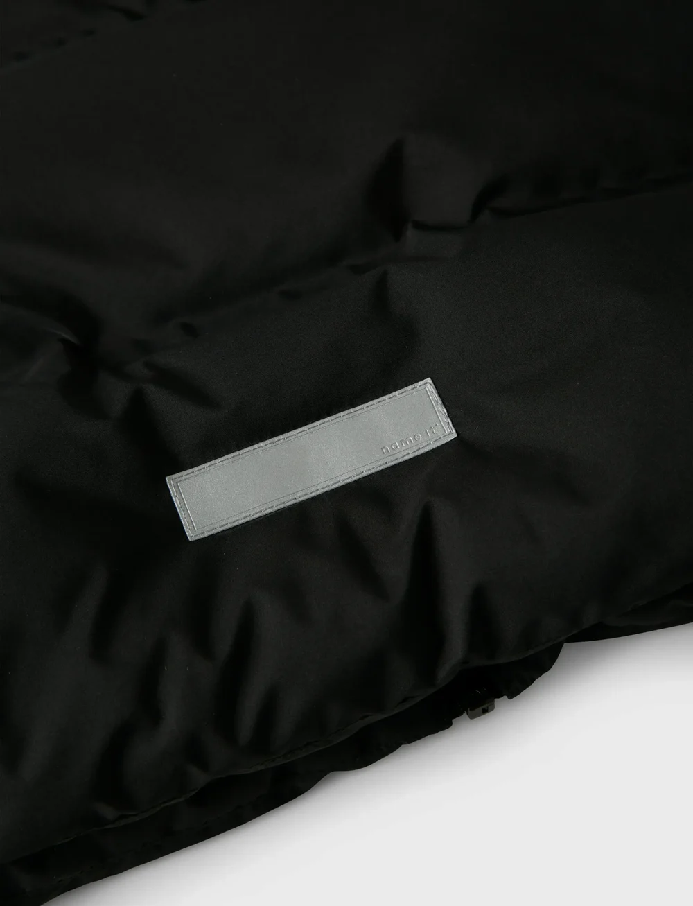 name it - NKFMUSK PUFFER JACKET LONG TB - winterjacke - black - 5