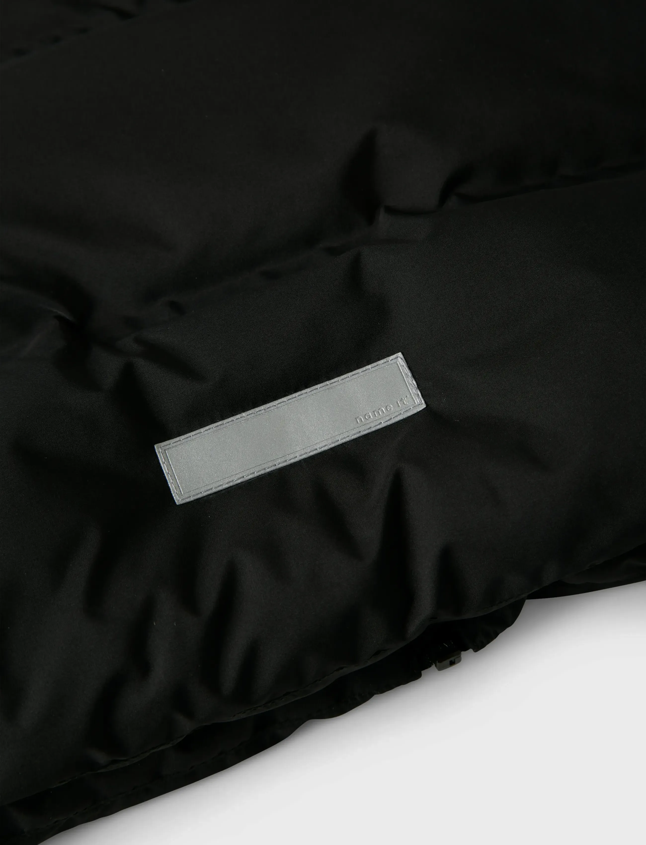name it - NKFMUSK PUFFER JACKET LONG TB - joped - black - 5