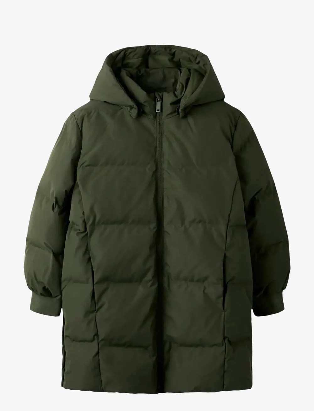 name it - NKFMUSK PUFFER JACKET LONG TB - winterjacke - deep depths - 0
